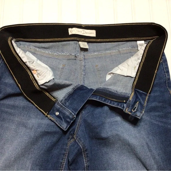 Cato 12p Women's Straight Leg Blue Jeans (0205) - Picture 5 of 10